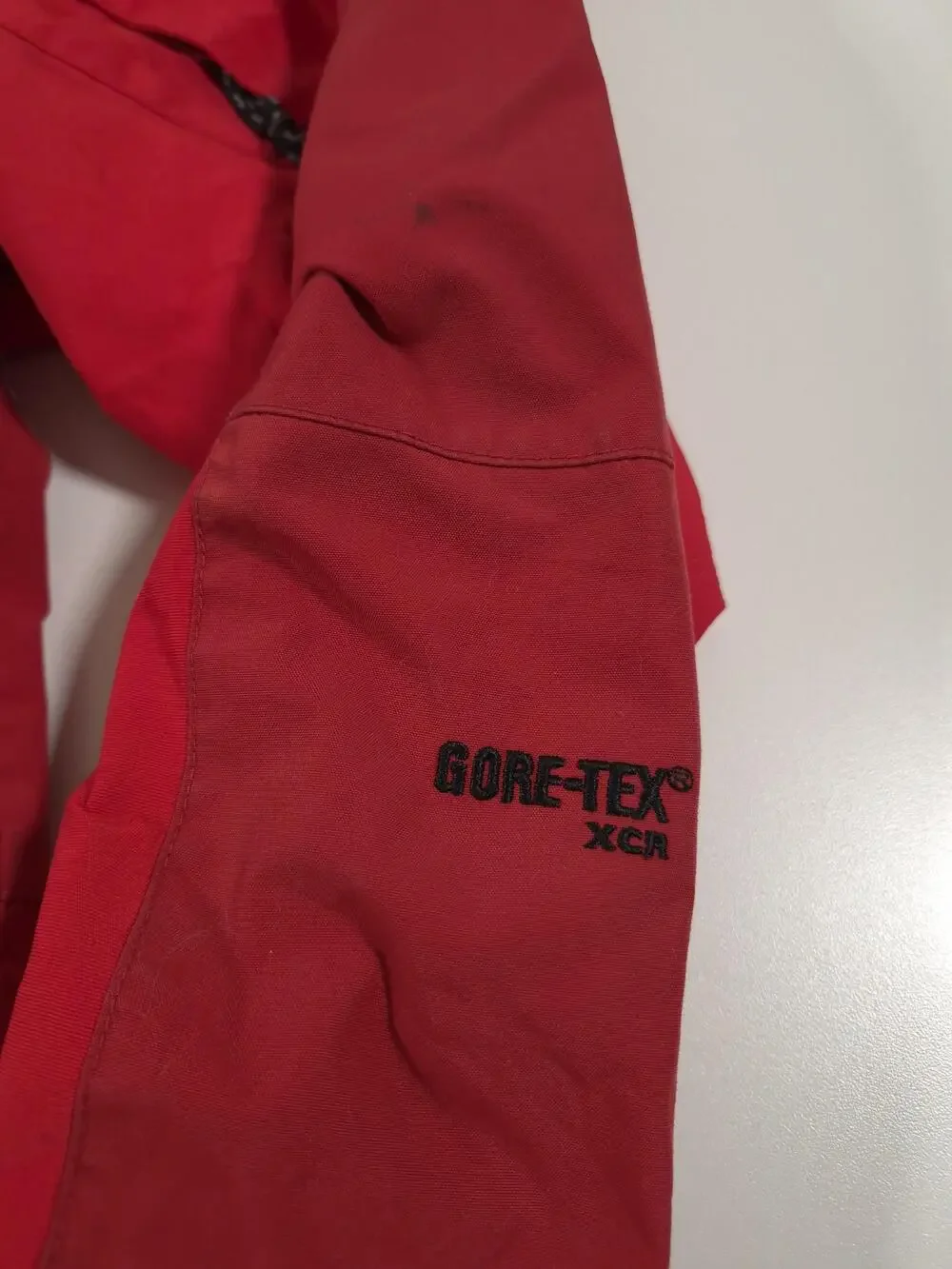 The North Face Jacket Mens L Red Summit Series Gore-Tex XCR Hooded Waterproof